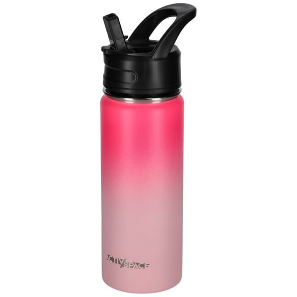 Teräksinen termosmukipullo 532 ml - pinkki
