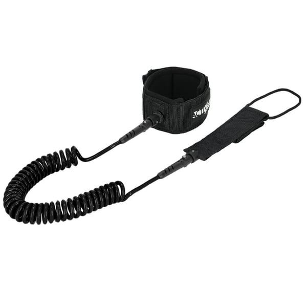 Sikkerhedsline til SUP board 3m line - sort