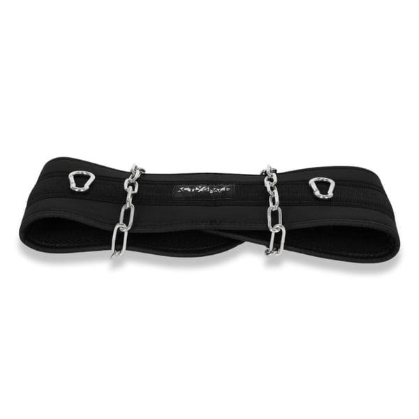 Dip belt starkt viktbälte med kedja - premium P02
