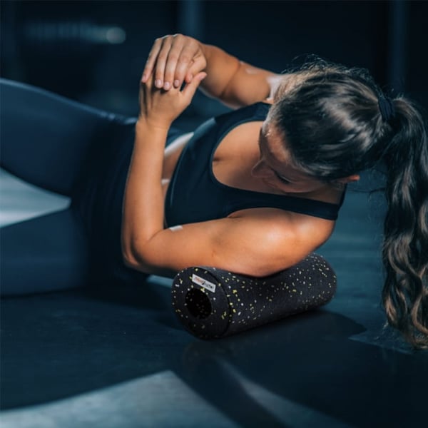 Sileä EPP-rulla Crossfit-hierontaan - Keltainen