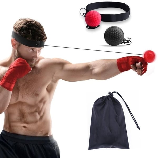2x FIGHT REFLEXBOLL + väska 2x FIGHT REFLEXBOLL + väska