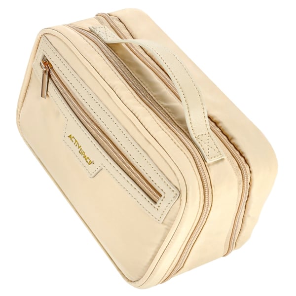 Resefodral för kosmetika - beige