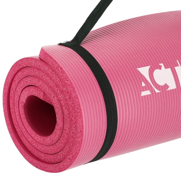 Paksu NBR-jumppamatto 1,5 cm - pinkki