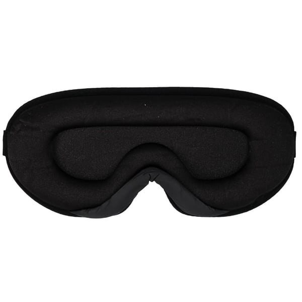 3D PREMIUM -silmänsuoja nukkumiseen ja matkustamiseen - harmaanmusta