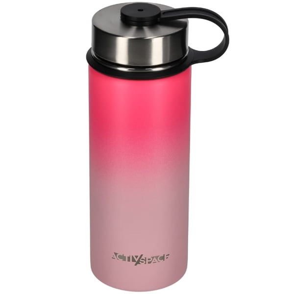 Teräksinen termosmukipullo 532 ml - pinkki