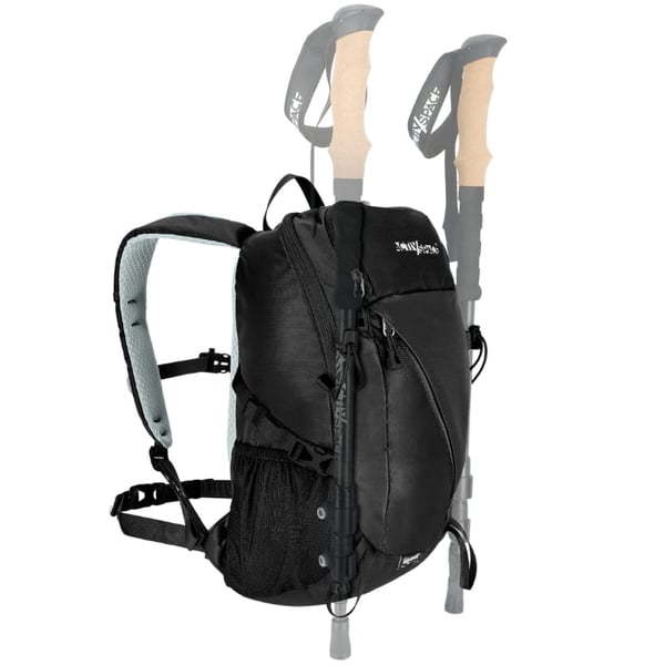 22l vandringsryggsäck - svart P04