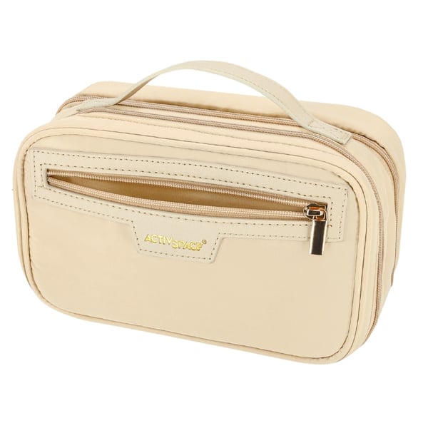 Resefodral för kosmetika - beige