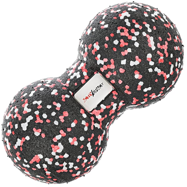 Tupla-epp-hierontapallo 8x16 cm - douball punainen