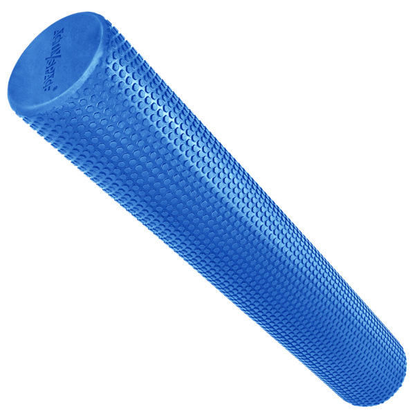 Suuri EVA-rulla selän ja vartalon hierontaan nystyröillä 90 cm - sininen