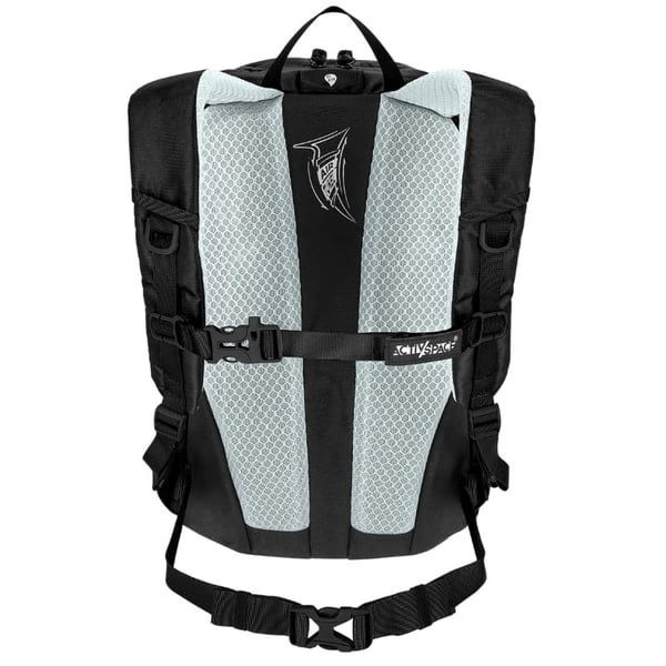 22l vandringsryggsäck - svart P04