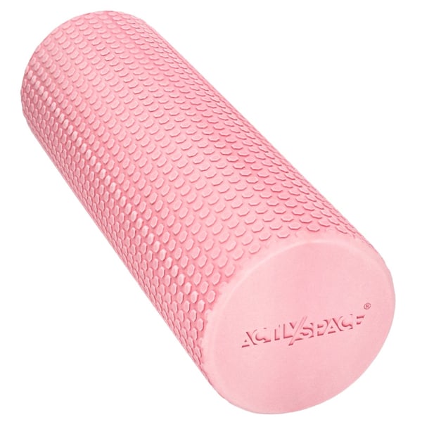 EVA-rulla selän ja vartalon hierontaan nystyröillä 45 cm - pinkki