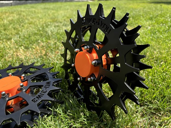 Worx hjul till Landroid L-serien robotgräsklippare, 3 mm kolstål