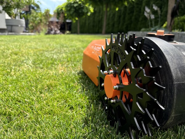 Worx hjul till Landroid L-serien robotgräsklippare, 3 mm kolstål