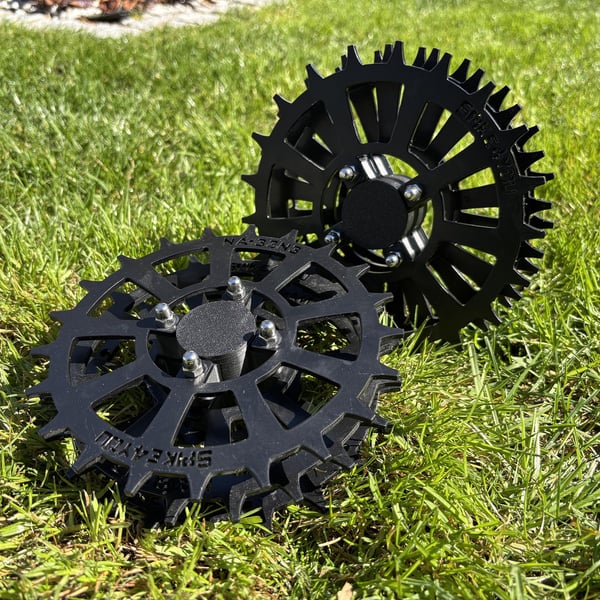 NAC RLM600-FS ja RLM300-FS robottikohtalaiselle pyörinä, ruostumaton teräs 3 mm