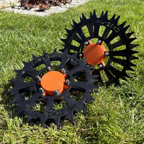 Husqvarna Automower 305, 310, 315, 315X, 415X, 415XI pyörä ruostumaton teräs 3 mm