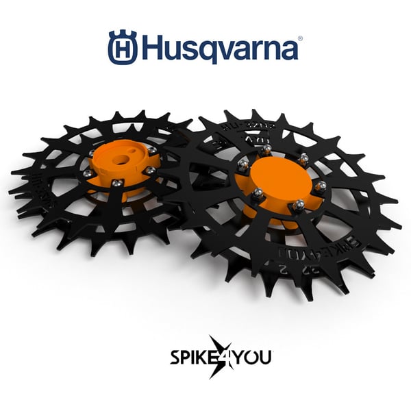 Husqvarna Automower 305, 310, 315, 315X, 415X, 415XI pyörä ruostumaton teräs 3 mm