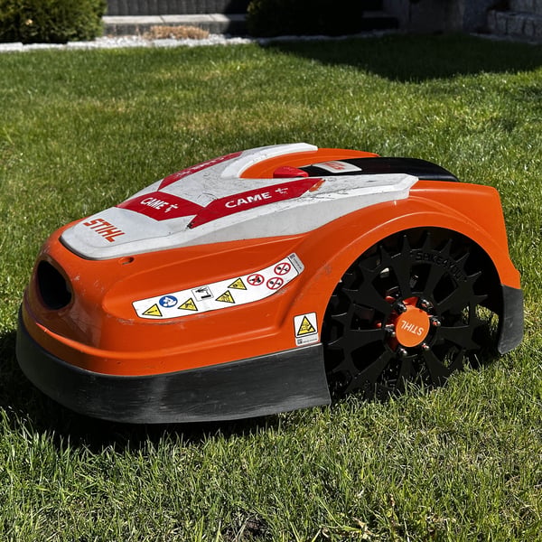 STIHL RMI 422, VIKING MI 422 robottileikkurin pyörä, ruostumaton teräs 3 mm