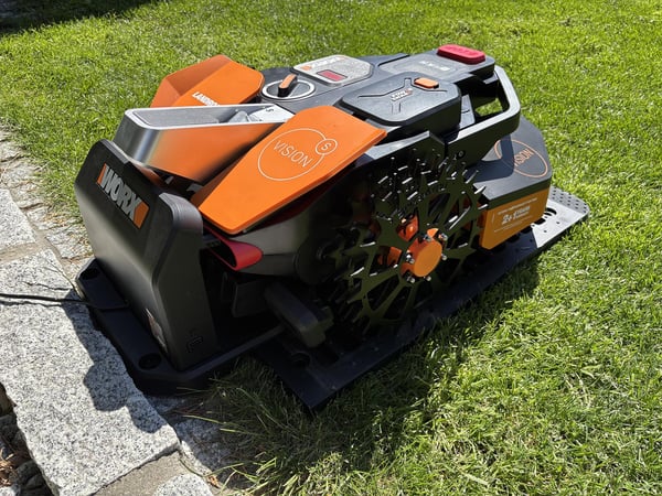 WORX Landroid M600 M800 L1300 robottileikkurin pyörä, teräslevy 3 mm