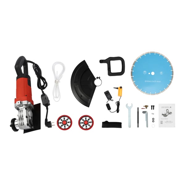 Betonsav, 4000W motor, 3000RPM hastighed,EU, Betonskæresav