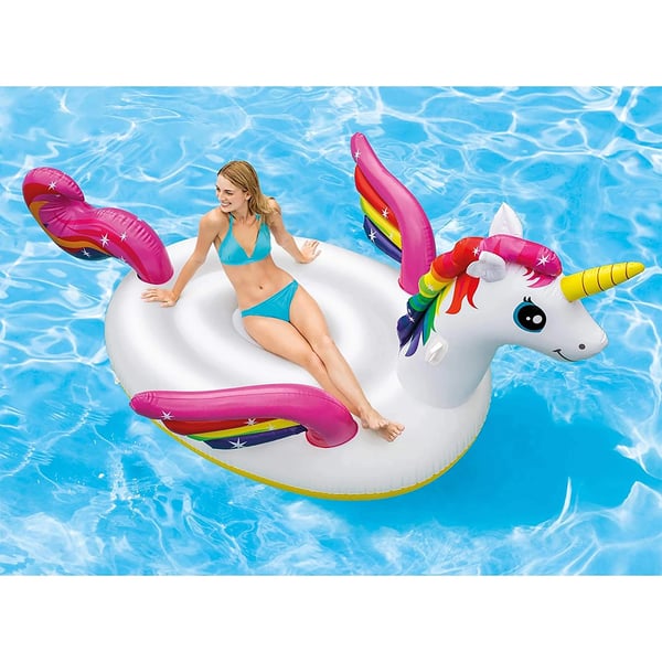 Inflatable Floating Row, Heavy Duty Grip, Easy Maintenance,Mega enhörning