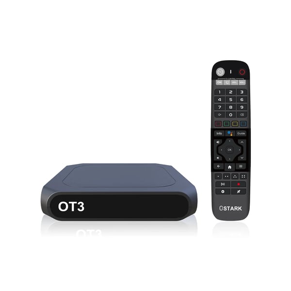 Ostark Android TV Box, 6K Support, 2GB DDR4 RAM, 32GB Lagerplads,EU-stik