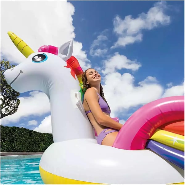 Inflatable Floating Row, Heavy Duty Grip, Easy Maintenance,Mega enhörning