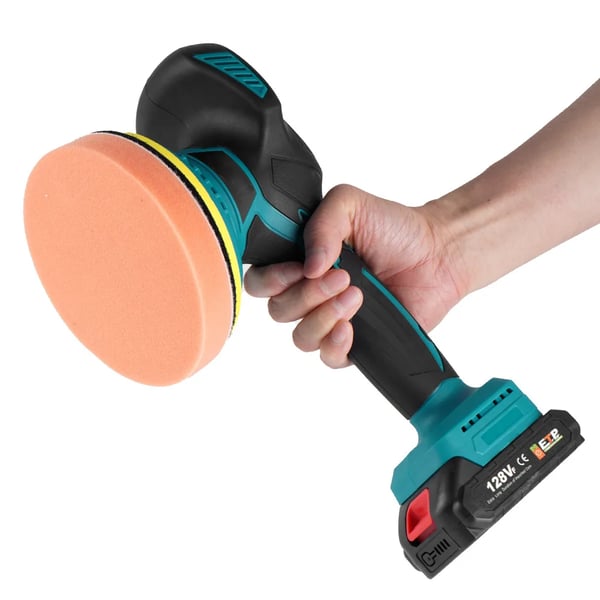 Langaton auton kiillotuskone, säädettävä nopeus, monipuoliset sovellukset,2×Akulla
