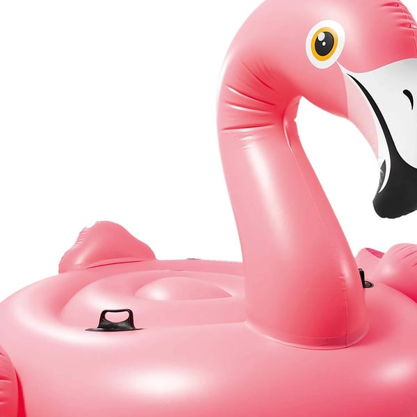 Oppustelig Flydende Række, Vinylmateriale, Kraftige Greb,Mega Flamingo