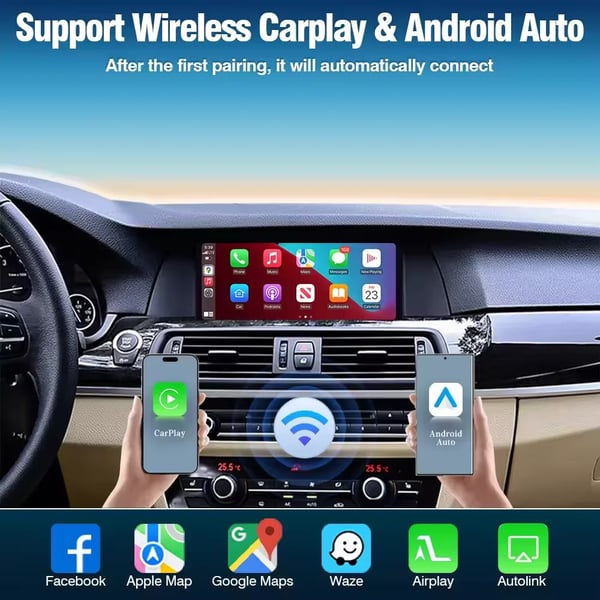 CarPlay ja Android Auto -moduuli, langaton yhteys, helppo asennus,Alfa varten