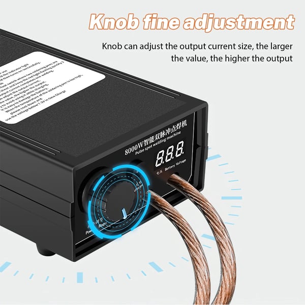 Punktsvejser, Høj Effekt, Bærbart Design,110-240V, 8000W