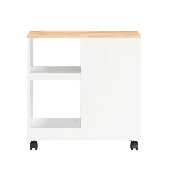 Printerbord, Pladsbesparende Design, Justerbar Opbevaring,HVID