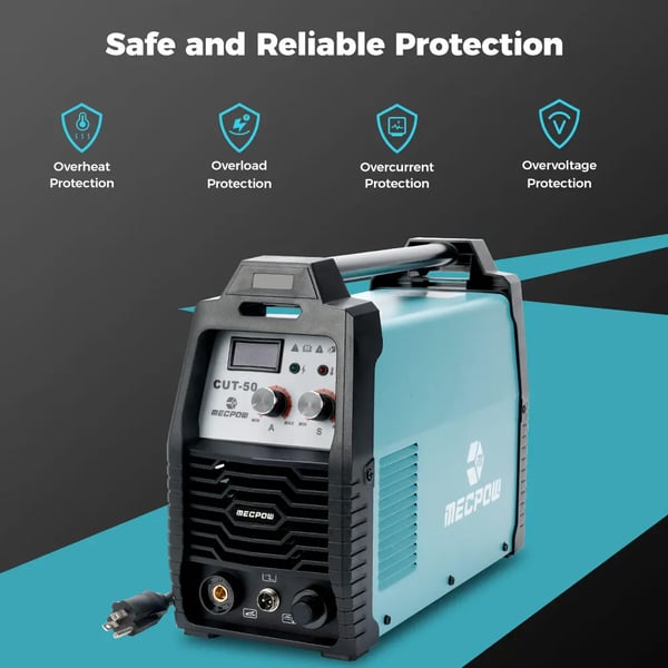 Plasma Cutter, Non-Touch Pilot Arc, Effektiv Luftskæring,Mecpow Cut-50