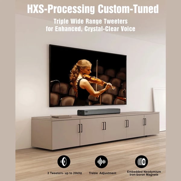 Äänipalkki, Immersiivinen Surround-ääni, Langaton subwoofer,Hiwill A51 Pro