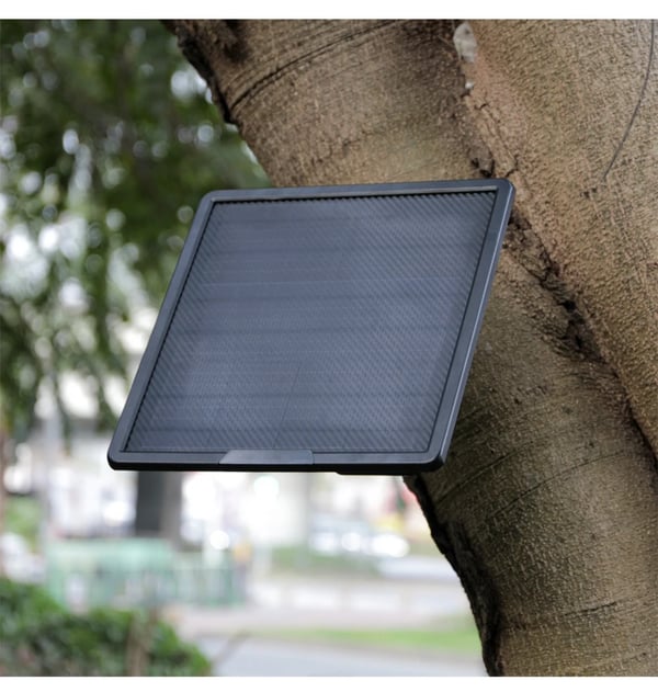 12V Trail Kamera Solpanel, 25000mAh Kapacitet, IP66 Vandtæt, DC Udgange 12V/2A, USB Udgange 5V/9V/12V, 10W Effektvurdering