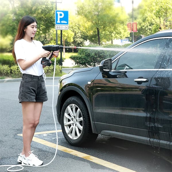 Autopesukone, langaton käyttö, säädettävä vesihallinta,1XAkulla