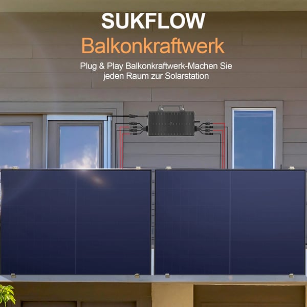 Mikroinverter, WiFi-forbindelse, Effektiv energikonvertering,16-60V, 230V, NBQ 2250W