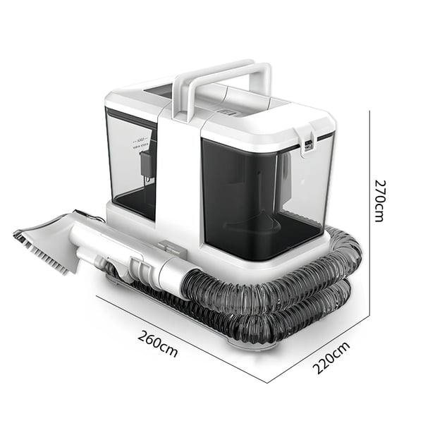 Damprensningsmaskine, 400W Effekt, 9000Pa Sug,9kpa