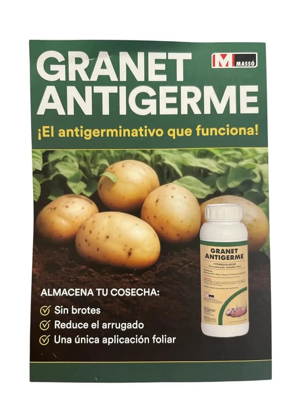 Granat Antigerme, Effektiv Groddhämning, Förbättrar Skördekvaliteten, Användarvänlig Applikation