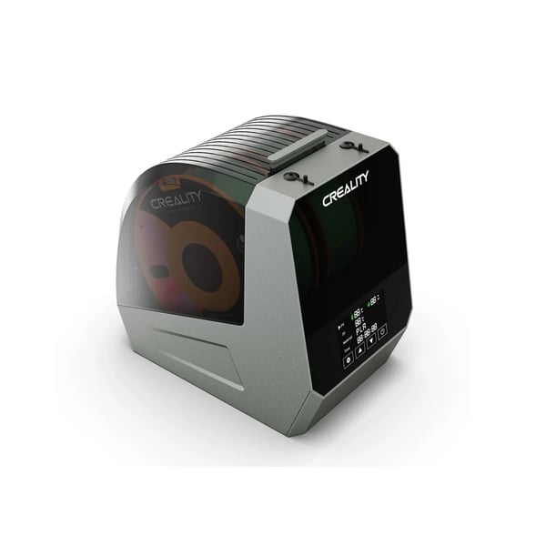 Filament Tørrer Kasse, Justerbar Temperatur, Dobbelt-Rulle Design,Lys Grå