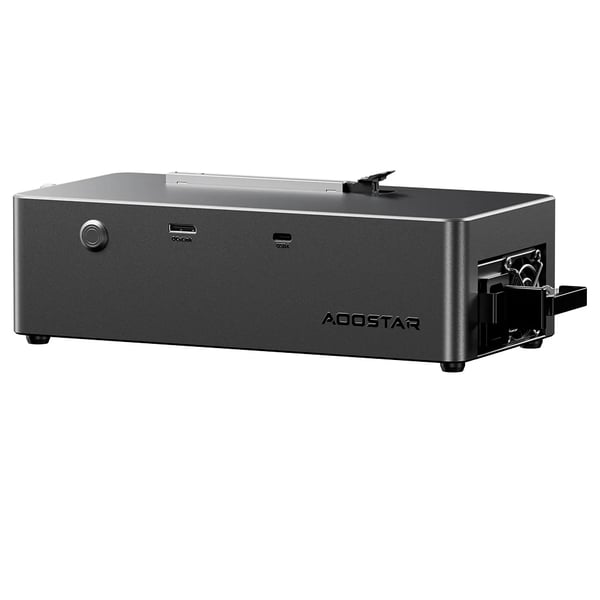 eGPU Dock, 100W Käänteinen Lataus, Integroitu 800W Virtalähde,AOOSTAR AG02