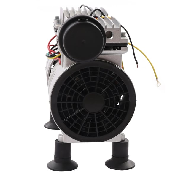 Vakuumpump, 550W Effekt, Olje-fri Drift,Silver, 220V