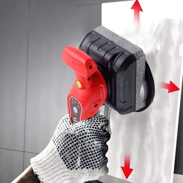 200KG Sladdlös Kakelmaskin, 3500W Effekt, 72000 RPM Vibration,Med 2XBatteri