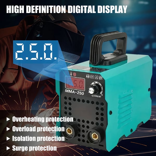 Hitsauskone, IGBT-invertteriteknologia, kannettava muotoilu,MMA-250