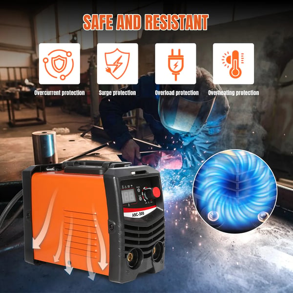 Buesvejser, Dual Voltage Kompatibel, Avancerede Sikkerhedsfunktioner,5000W