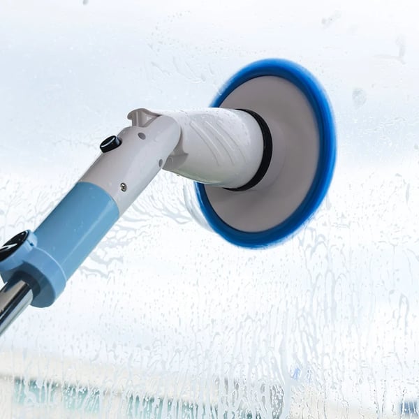Elektrisk Spin Skrubber, Justerbar Længde, Flere Rengøringshoveder,Tasvac Eb5