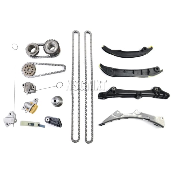 Tidskædekit, Egnet til 3.6L 3605CC V6 motorer, Chrysler 200, Chrysler 300, Dodge Charger, Jeep Wrangler