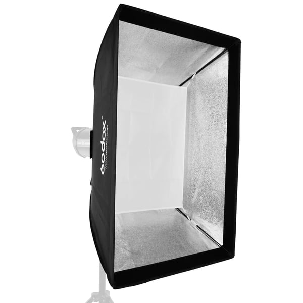 Honungskaka Gitter Softbox, 24"x 35" Dimensioner, Rektangulär Form, Kompatibel med Bowens Fäste, Minskar Skuggspridning, Högkvalitativt Tygmaterial