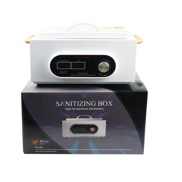 Sterilisator, Högtemperatursterilisering, LCD-display, VIT