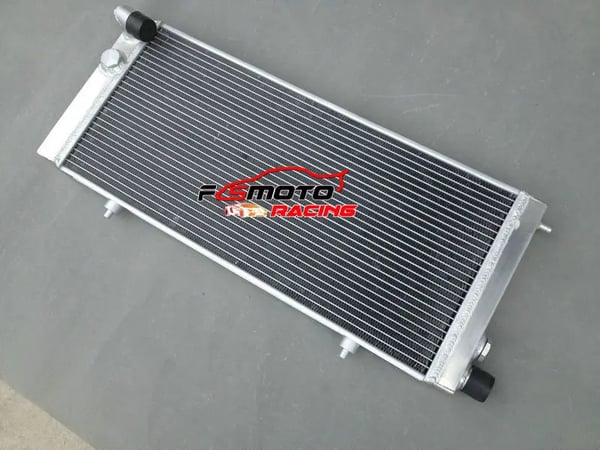Radiator og Ventilatorer, Aluminium, Kerne Størrelse 604mm x 268mm x 40mm, Kompatibel med PEUGEOT 205 GTI 1.6L, 2 Rækker, Letvægts