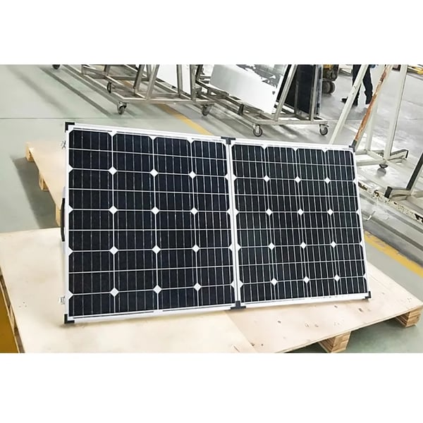 Solpanel, Bærbar Design, Justerbar Beslag,160w